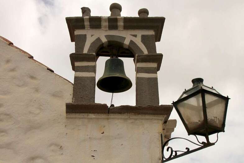 Espadaña de la ermita de San Antonio de Telde (Foto TA)
